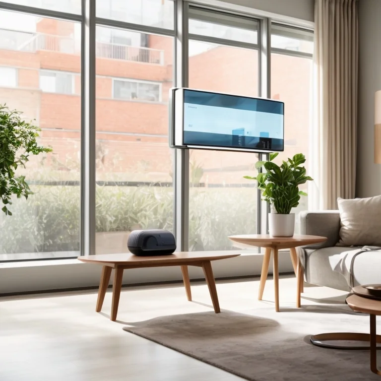 Vernetzte Haustechnik im Wohnzimmer